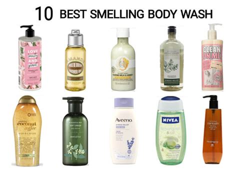 best smelling shampoos - body wash that smells good all day.